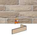 NELISSEN PŁYTKA KLINKIEROWA KĄTOWA RĘCZNIE FORMOWANA GIBRALTAR WDF65 215x102x25/30x63 MM