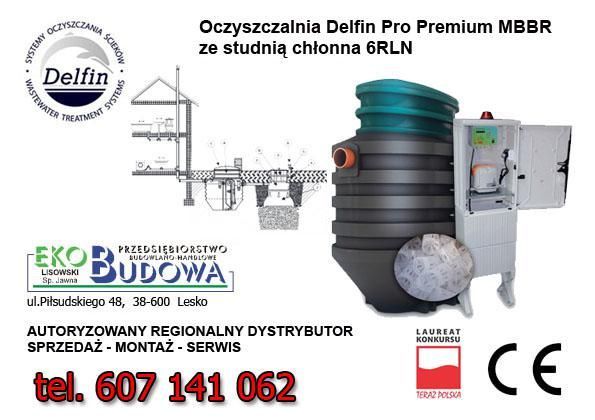 Oczyszczalnia hybrydowa Delfin Pro Premium MBBR od 4~6 osób