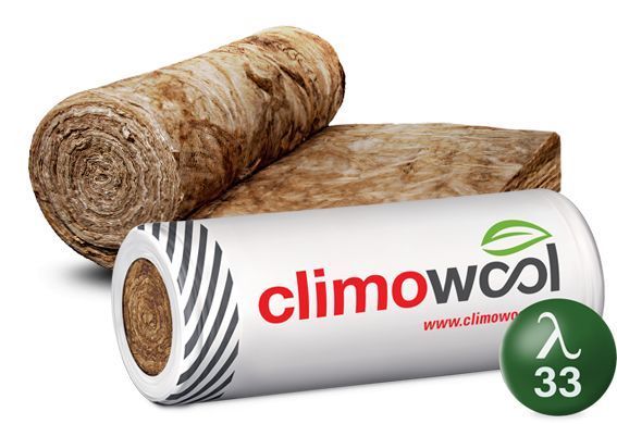 Wełna Climowool DF33 15 cm (4,08 m2) λD = 0,033 W/(m × K)