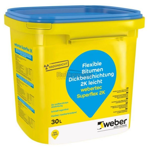 Masa uszczelniająca dwuskładnikowa WEBER tec Superflex 2K 30l